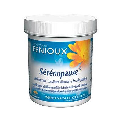 Fenioux Serenopause - Capsules pour la ménopause - Publicité Fenioux Serenopause - Capsules pour la ménopause - Publicité