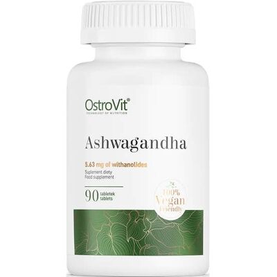 Ostrovit Ashwagandha 90 Comprimés - Soutien au Stress - Publicité Ostrovit Ashwagandha 90 Comprimés - Soutien au Stress - Publicité