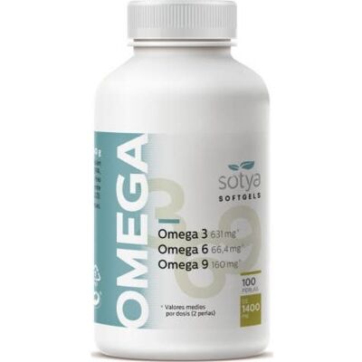 Sotya Omega 3,6,9 100 Perles - Compléments - Publicité Sotya Omega 3,6,9 100 Perles - Compléments - Publicité