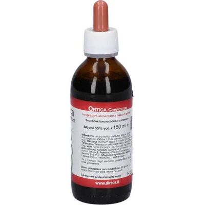 DIREOS Sas di Grisenti D. Direos Ortie Compositum Solution Hydroalcoolique 150ml - Publicité DIREOS Sas di Grisenti D. Direos Ortie Compositum Solution Hydroalcoolique 150ml - Publicité