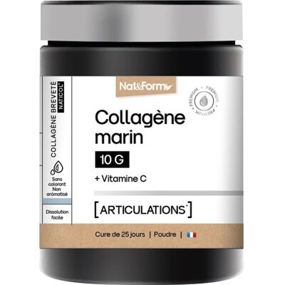 Nat & Form Collagène Marin Articulations - 252g - Publicité Nat & Form Collagène Marin Articulations - 252g - Publicité