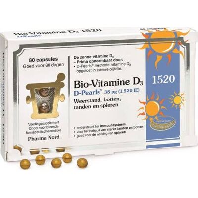 Pharma Nord D-Perle 1600 - Complément immunitaire - Publicité Pharma Nord D-Perle 1600 - Complément immunitaire - Publicité
