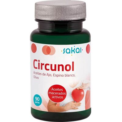 Sakai Circunol Ail Olive 90 Gélules - Complément Alimentaire - Publicité Sakai Circunol Ail Olive 90 Gélules - Complément Alimentaire - Publicité