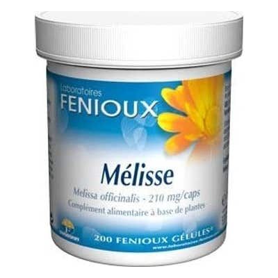 Fenioux Mélisse 210mg - Complément Alimentaire - Publicité Fenioux Mélisse 210mg - Complément Alimentaire - Publicité