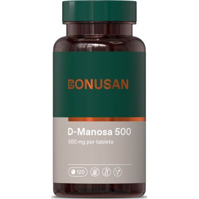 Bonusan D-Manosa 120 comprimés - Complément alimentaire - Publicité Bonusan D-Manosa 120 comprimés - Complément alimentaire - Publicité