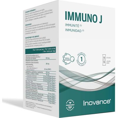 Ysonut Inovance Immuno J 15 sticks - Publicité Ysonut Inovance Immuno J 15 sticks - Publicité