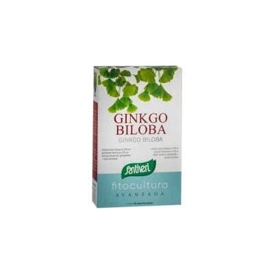 Santiveri Ginkgo Biloba - 40 Capsules - Soutien de la Mémoire - Publicité Santiveri Ginkgo Biloba - 40 Capsules - Soutien de la Mémoire - Publicité