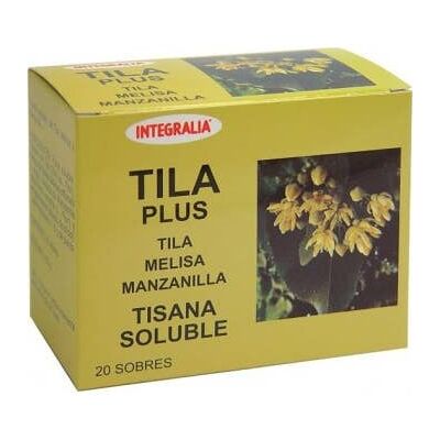 Thé aux plantes soluble Integralia Tila Plus - Type de produit - Publicité Thé aux plantes soluble Integralia Tila Plus - Type de produit - Publicité
