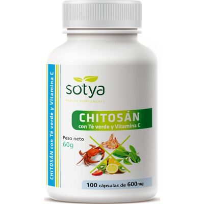 Sotya Chitosan Thé Vert Vitamine C - Complément Alimentaire - Publicité Sotya Chitosan Thé Vert Vitamine C - Complément Alimentaire - Publicité