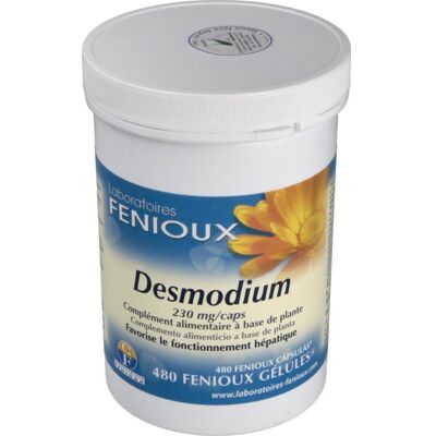 Fenioux Desmodium - Soutien du Foie - 480 Capsules - Publicité Fenioux Desmodium - Soutien du Foie - 480 Capsules - Publicité