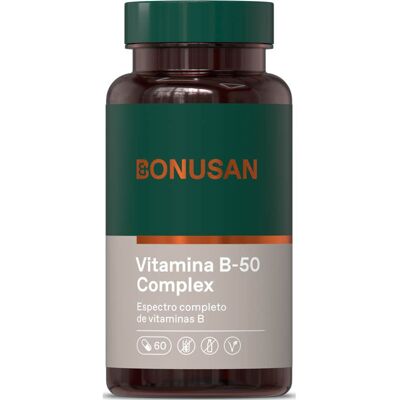 Bonusan B-50 Complex - Complément alimentaire - Publicité Bonusan B-50 Complex - Complément alimentaire - Publicité