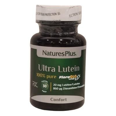 Natures Plus Ultra-Lutein 30 Capsules - Suppléments - Publicité Natures Plus Ultra-Lutein 30 Capsules - Suppléments - Publicité