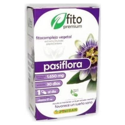 Pinisan Phyto Premium Passiflore 30 capsules - Complément Alimentaire - Publicité Pinisan Phyto Premium Passiflore 30 capsules - Complément Alimentaire - Publicité