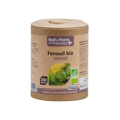Soutien Digestif Bio Fenouil Nat & Form - Complément Alimentaire - Publicité Soutien Digestif Bio Fenouil Nat & Form - Complément Alimentaire - Publicité