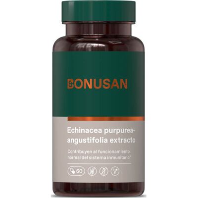Complément Bonusan Echinacea Purpurea Angustifolia - 60 Capsules - Publicité Complément Bonusan Echinacea Purpurea Angustifolia - 60 Capsules - Publicité