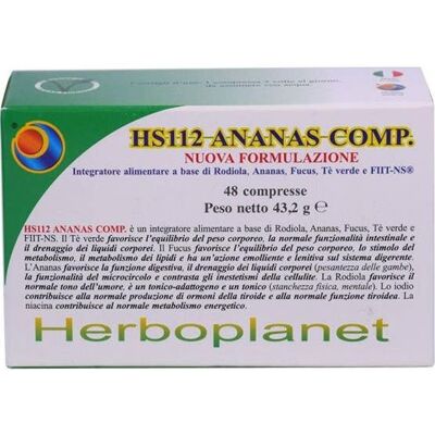 Herboplanet HS112 Ananas Comprimés - Complément alimentaire - Publicité Herboplanet HS112 Ananas Comprimés - Complément alimentaire - Publicité