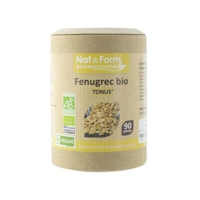 Capsules de Fenugrec Bio Nat & Form - Complément alimentaire - Publicité Capsules de Fenugrec Bio Nat & Form - Complément alimentaire - Publicité