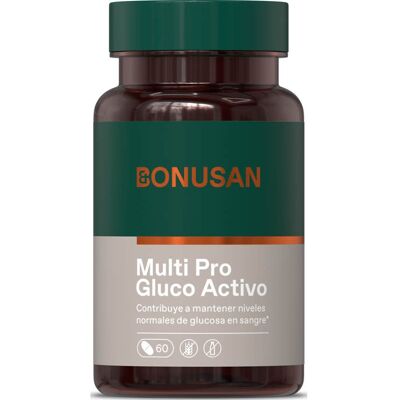 Bonusan Multi Pro Gluco Active - Soutien de la Glycémie - 60 Comprimés - Publicité Bonusan Multi Pro Gluco Active - Soutien de la Glycémie - 60 Comprimés - Publicité