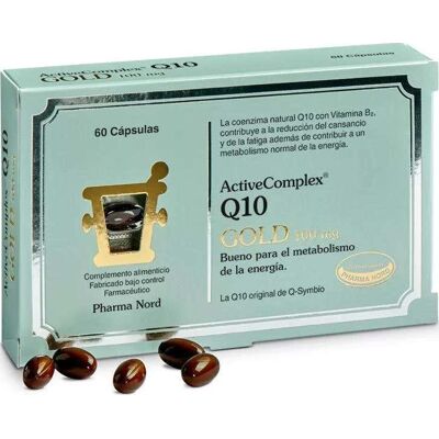Pharma Nord Q10 Gold 100mg 60 comprimés - Publicité Pharma Nord Q10 Gold 100mg 60 comprimés - Publicité