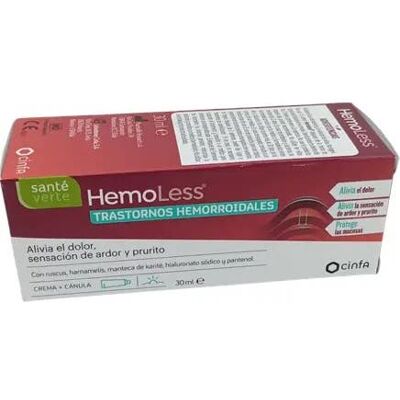 Sante Verte Hemoless Pomada 30ml - Publicité Sante Verte Hemoless Pomada 30ml - Publicité