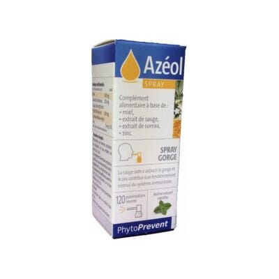 Azeol Pileje Azéol Spray Gorge 15 ml - Publicité Azeol Pileje Azéol Spray Gorge 15 ml - Publicité
