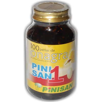 Huile d'onagre Pinisan 100 Perles - Complément Alimentaire - Publicité Huile d'onagre Pinisan 100 Perles - Complément Alimentaire - Publicité