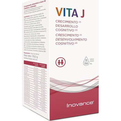 Inovance Vita J Sirop - Soutien immunitaire enfants - Publicité Inovance Vita J Sirop - Soutien immunitaire enfants - Publicité