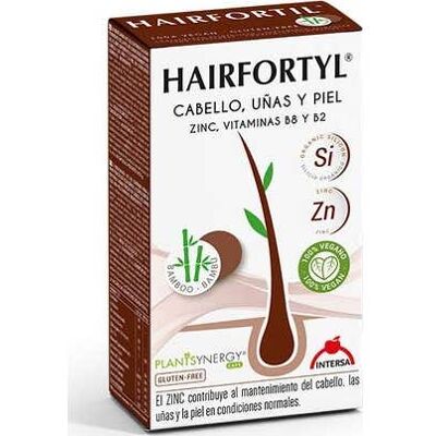 Intersa Hairfortyl Capsules - Complément alimentaire pour cheveux, ongles et peau - Publicité Intersa Hairfortyl Capsules - Complément alimentaire pour cheveux, ongles et peau - Publicité