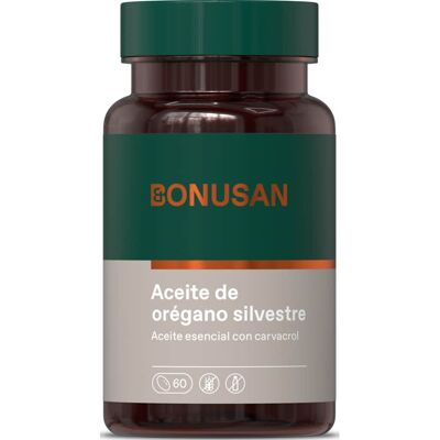 Bonusan Huile d'Origan Sauvage - Origan sauvage, 60 capsules - Publicité Bonusan Huile d'Origan Sauvage - Origan sauvage, 60 capsules - Publicité