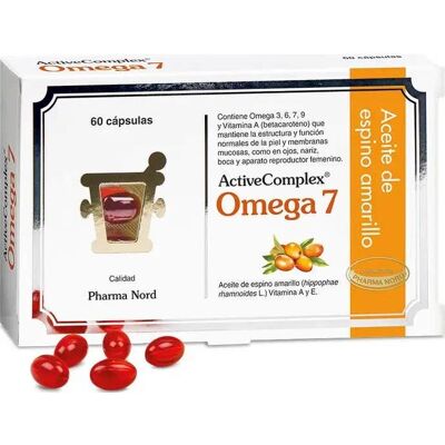 Pharma Nord Omega 7 - Soutien mucosal - 60 Capsules - Publicité Pharma Nord Omega 7 - Soutien mucosal - 60 Capsules - Publicité
