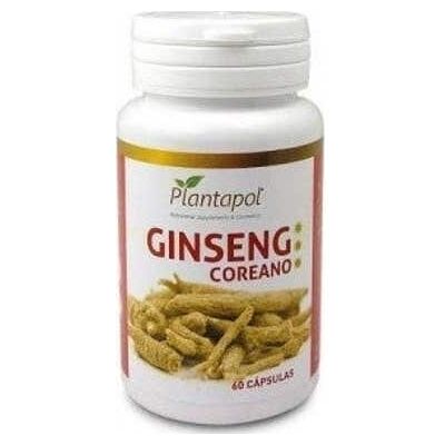 Ginseng coréen Plantapol 60 Capsules - Améliore le Stress et Vitalité - Publicité Ginseng coréen Plantapol 60 Capsules - Améliore le Stress et Vitalité - Publicité