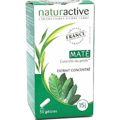 Naturactive Maté 30 Gélules - Complément alimentaire - Publicité Naturactive Maté 30 Gélules - Complément alimentaire - Publicité