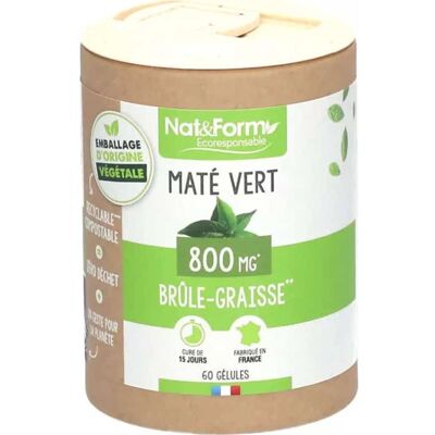 Nat & Form Eco Mate Capsules Vertes - Complément Alimentaire - Publicité Nat & Form Eco Mate Capsules Vertes - Complément Alimentaire - Publicité