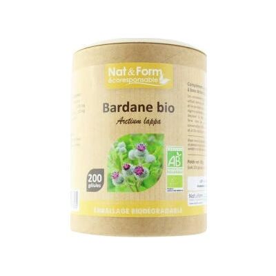 Nat & Form Bardane Bio pour la Peau - Complément Alimentaire - Publicité Nat & Form Bardane Bio pour la Peau - Complément Alimentaire - Publicité