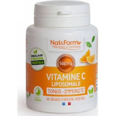 Nat & Form Vitamine C Liposomale - Vitamines & Compléments - Publicité Nat & Form Vitamine C Liposomale - Vitamines & Compléments - Publicité
