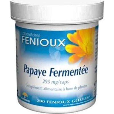 Papaye fermentée Fenioux 200 capsules - Complément alimentaire - Publicité Papaye fermentée Fenioux 200 capsules - Complément alimentaire - Publicité