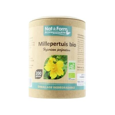 Millepertuis bio - 200 Gele - Complément alimentaire - Publicité Millepertuis bio - 200 Gele - Complément alimentaire - Publicité