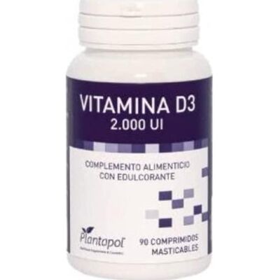 Plantapol Vitamine D3 90 Comprimés - Supplément - Publicité Plantapol Vitamine D3 90 Comprimés - Supplément - Publicité