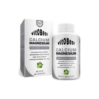 Vitobest Calcium Magnésium 60 Caps - Publicité Vitobest Calcium Magnésium 60 Caps - Publicité