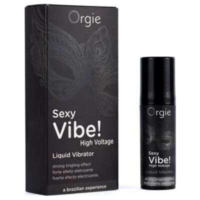 Orgie Haute Tension Gel Vibrant Liquide - Stimulant pour Clitoris - Publicité Orgie Haute Tension Gel Vibrant Liquide - Stimulant pour Clitoris - Publicité