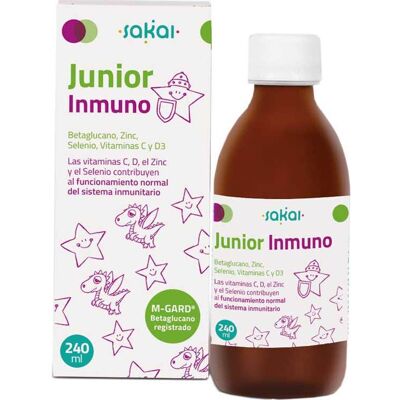 Sakai Junior Immuno - Complément alimentaire - 240ml - Publicité Sakai Junior Immuno - Complément alimentaire - 240ml - Publicité