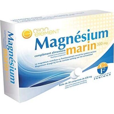 Magnésium Marin Fenioux - 30 Capsules - Soutient le système nerveux, Réduit la fatigue, Normalise les fonctions psychologiques - Publicité Magnésium Marin Fenioux - 30 Capsules - Soutient le système nerveux, Réduit la fatigue, Normalise les fonctions psychologiques - Publicité