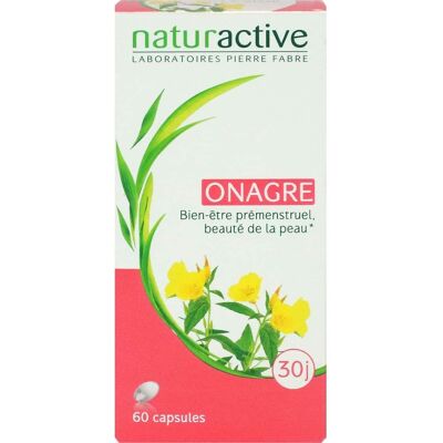 Naturactive Onagre 60 capsules - Complément Alimentaire - Publicité Naturactive Onagre 60 capsules - Complément Alimentaire - Publicité