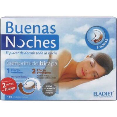 Eladiet Bonne Nuit 60 Comprimés - Publicité Eladiet Bonne Nuit 60 Comprimés - Publicité