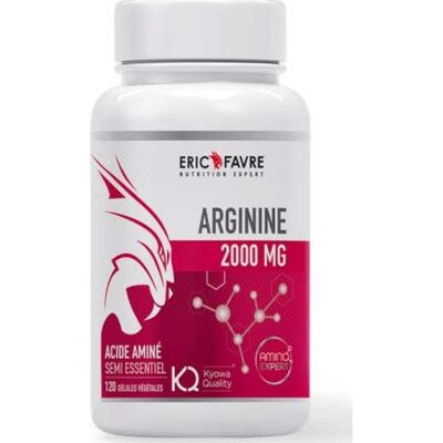 Eric Favre Arginine 2000mg Gélules Végétales - Complément alimentaire - Publicité Eric Favre Arginine 2000mg Gélules Végétales - Complément alimentaire - Publicité