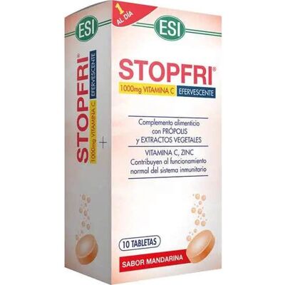 Esi Stopfri 10 Comprimés - Complément Alimentaire - Publicité Esi Stopfri 10 Comprimés - Complément Alimentaire - Publicité