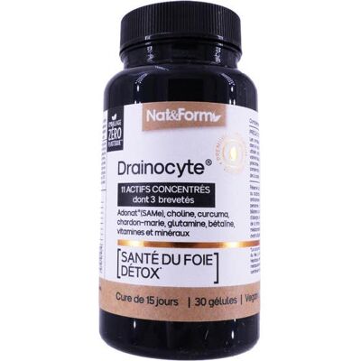 Nat&Form Drainocyte Capsules Végétaliennes - Complément Alimentaire - Publicité Nat&Form Drainocyte Capsules Végétaliennes - Complément Alimentaire - Publicité