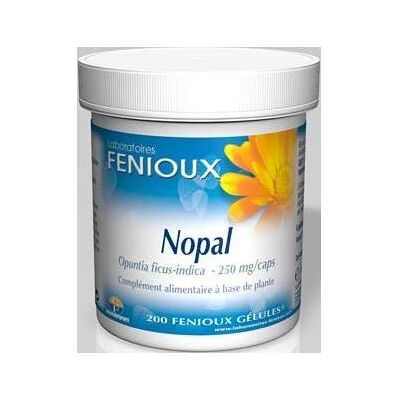 Fenioux Nopal 200 Capsules - Complément Alimentaire - Publicité Fenioux Nopal 200 Capsules - Complément Alimentaire - Publicité