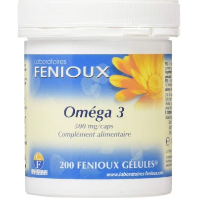 Fenioux Omega 3 200 Softgels - Complément Alimentaire - Publicité Fenioux Omega 3 200 Softgels - Complément Alimentaire - Publicité