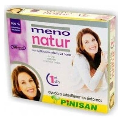 Pinisan Menonatur - Soja, Trèfle Rouge & Sauge - Soutien Ménopause - Publicité Pinisan Menonatur - Soja, Trèfle Rouge & Sauge - Soutien Ménopause - Publicité